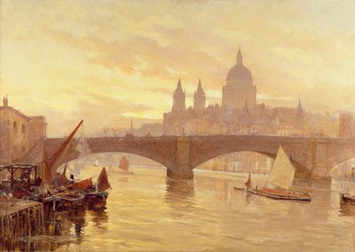 Southwark Bridge by Herbert Menzies Marshall